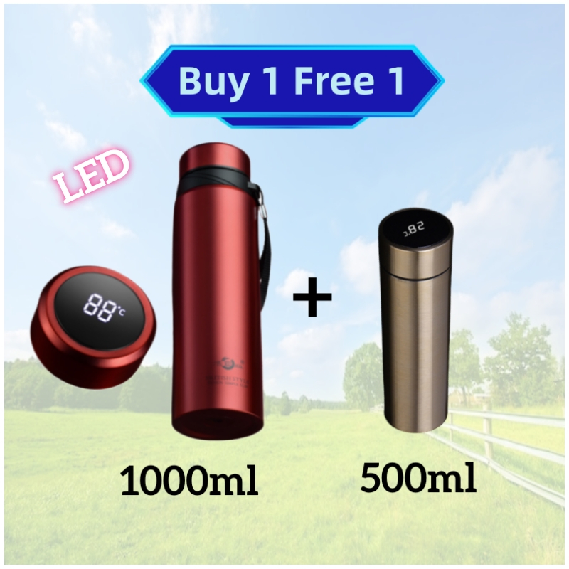 Bukan Stainless Steel Water Bottle 1.0L