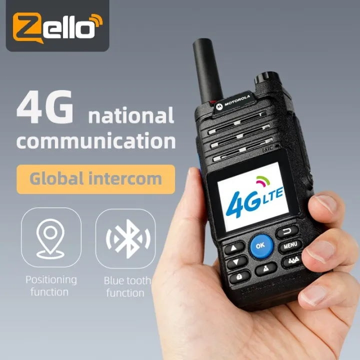 MOTOROLA T56 Zello Walkie Talkie 4g Radio With Sim Card Wifi