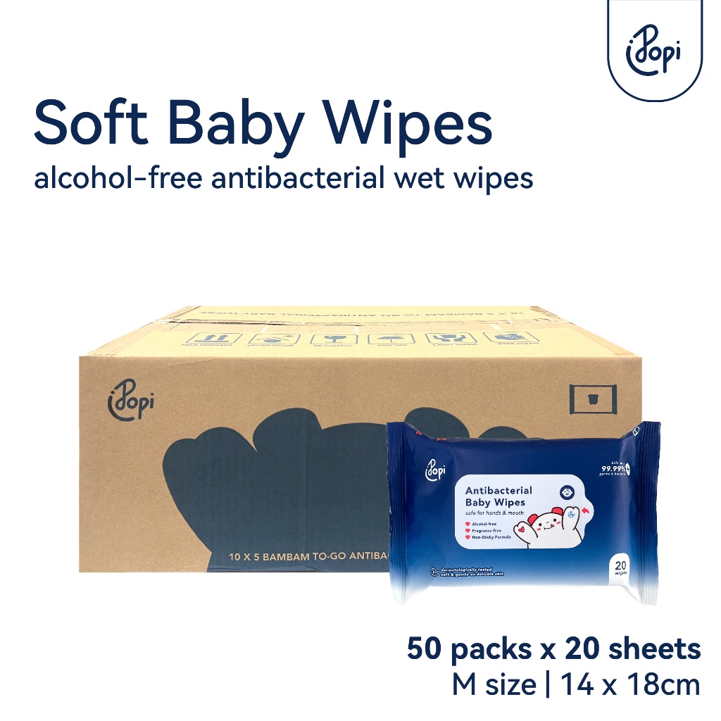 Antibacterial sale baby wipes