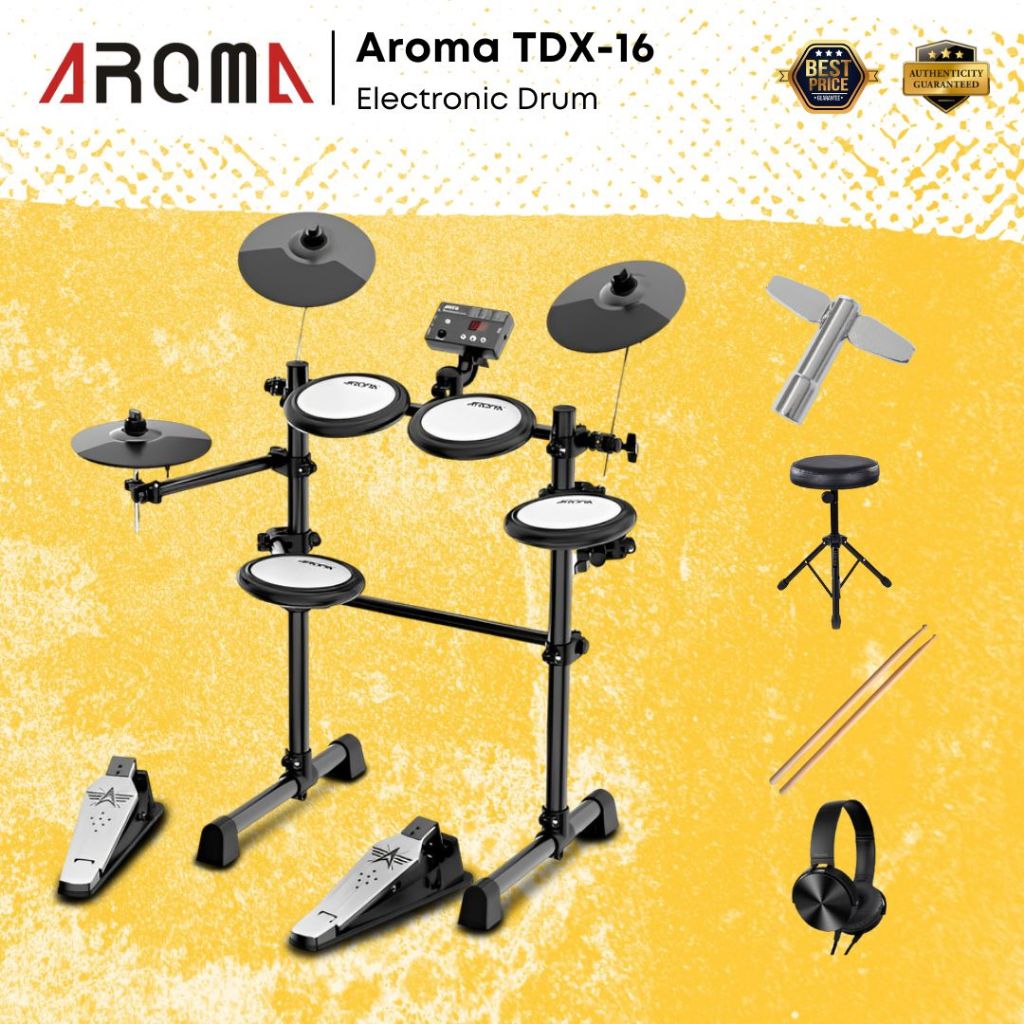 Aroma deals drum kit