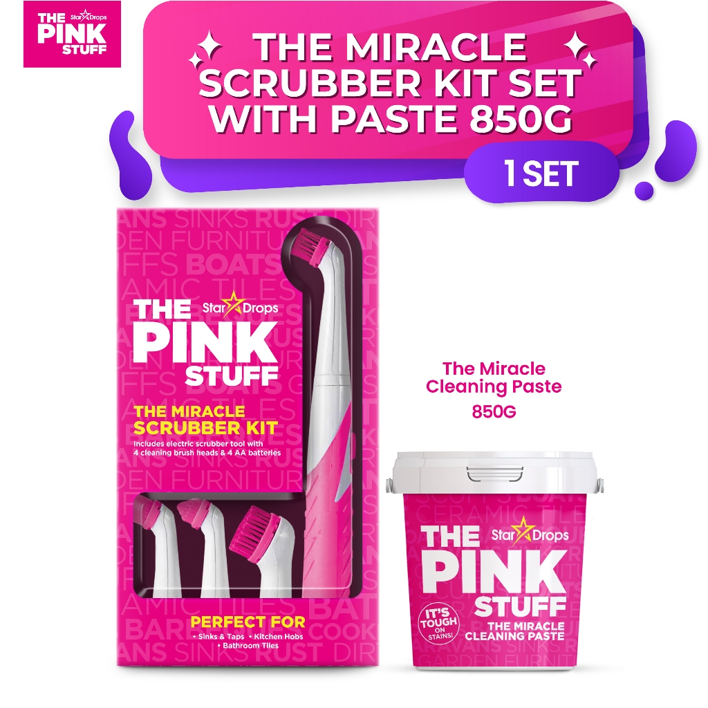 The Pink Stuff - Miracle Scrubber Kit 