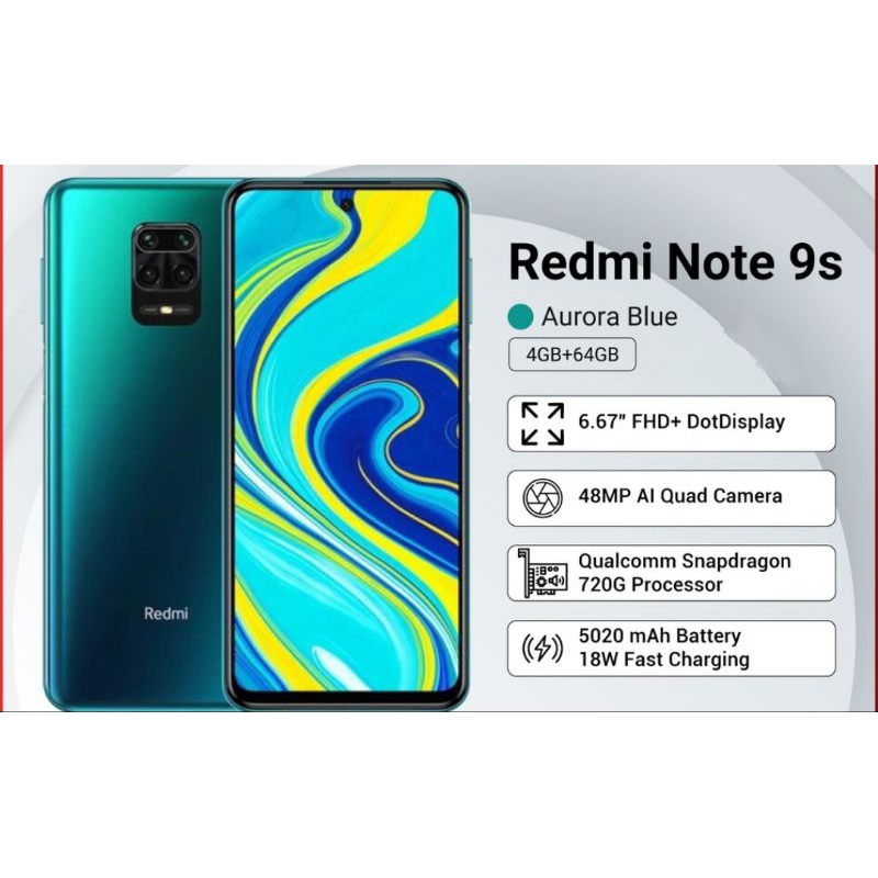 Xiaomi Redmi Note 9s (used) {phone only} | Shopee Malaysia