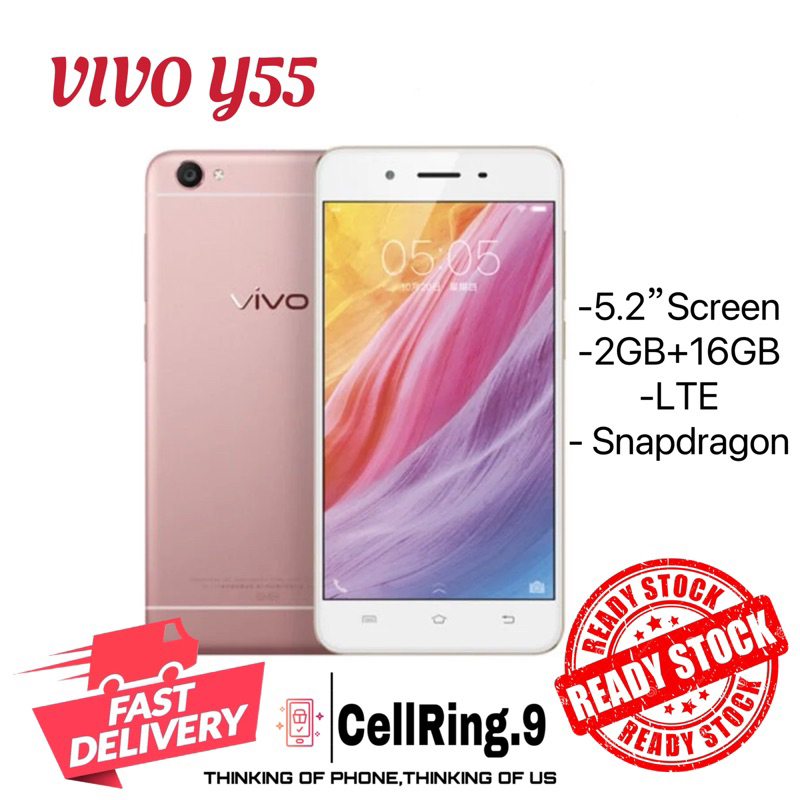 Vivo Y55 Used （2Ram+16GB） | Shopee Malaysia