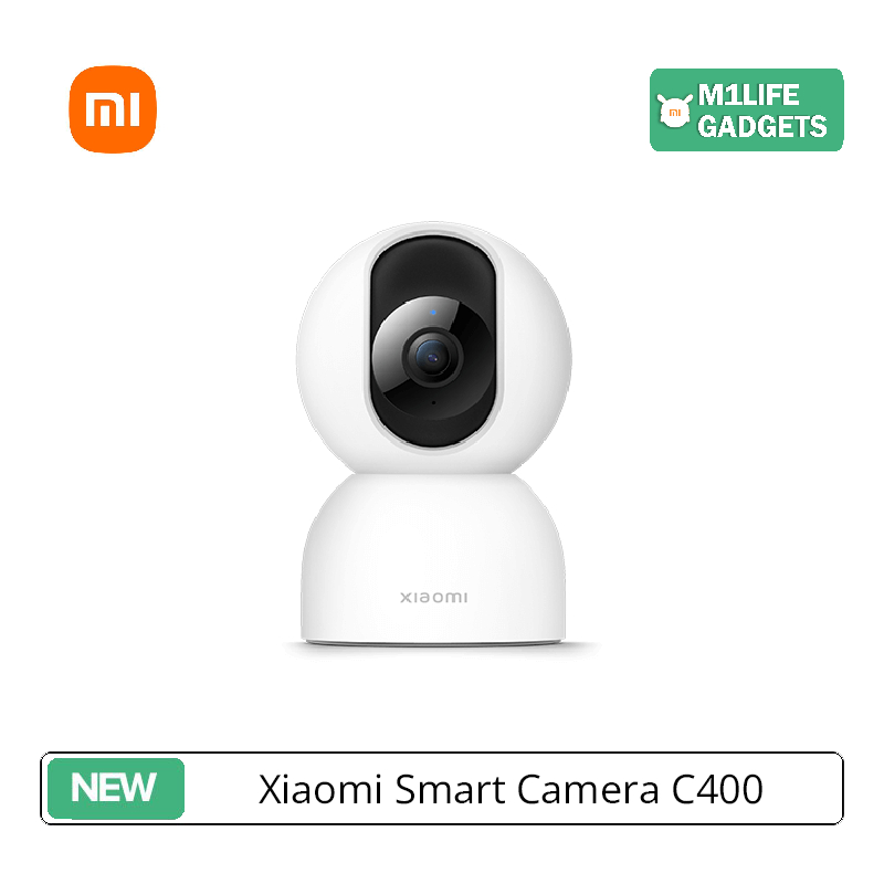 Xiaomi Smart Camera C400, 2.5K Clarity, 4MP, 360° Rotation, AI Human  Detection, 2.4GHz / 5GHz Wi-Fi Support