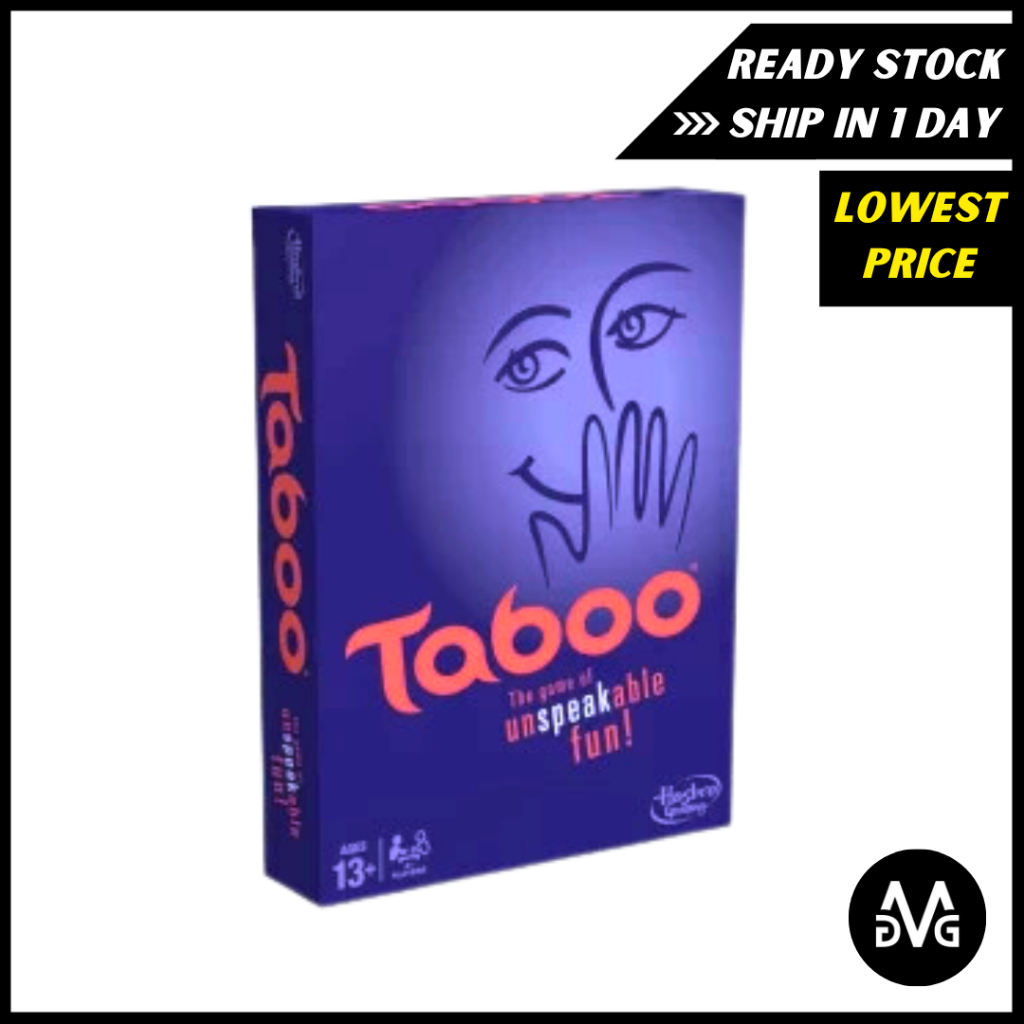 Taboo Board Game Party And Family Game Cards Board Game Funny Toys Children  Parents Party Uno Games Monopoly MCO Games | Shopee Malaysia