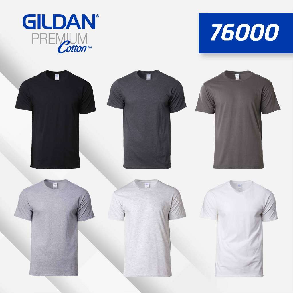 Sports Grey Gildan Adult Unisex Premium Cotton