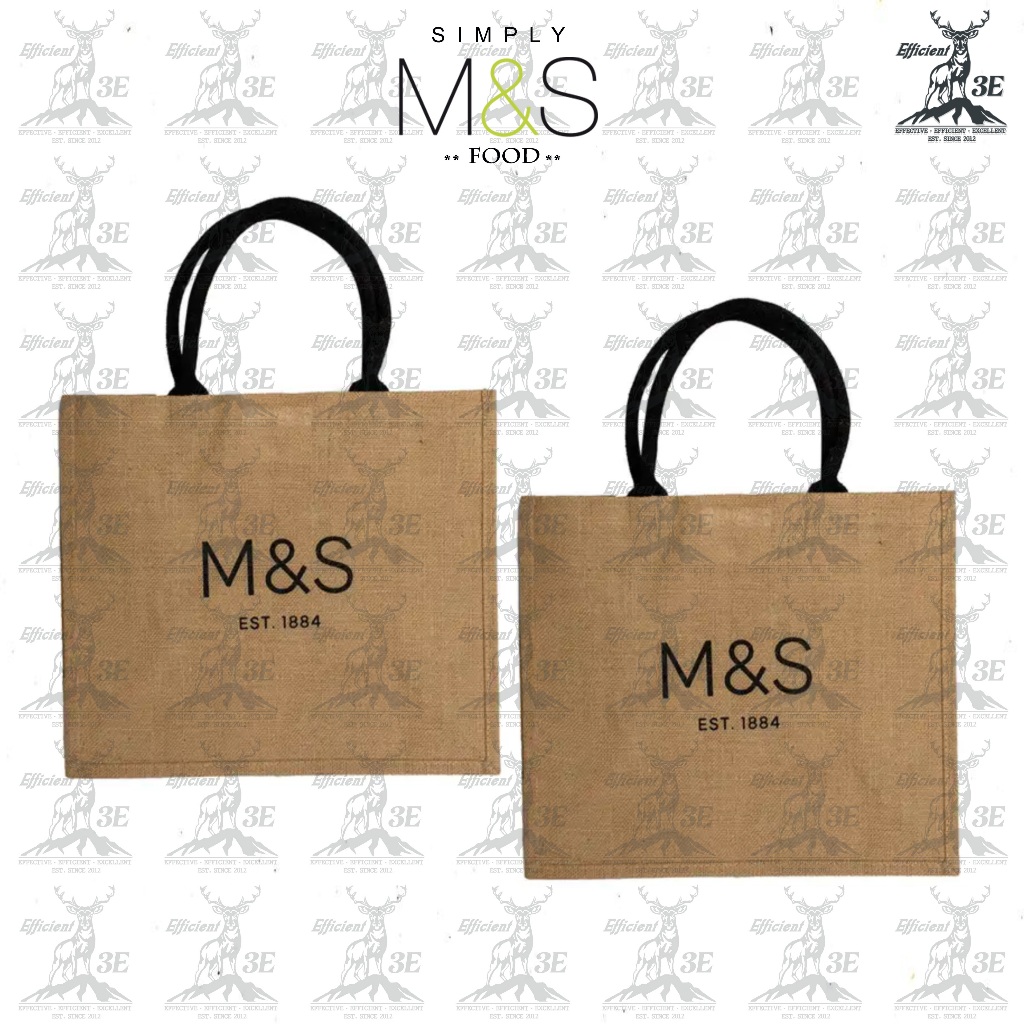 M&s jute online bag