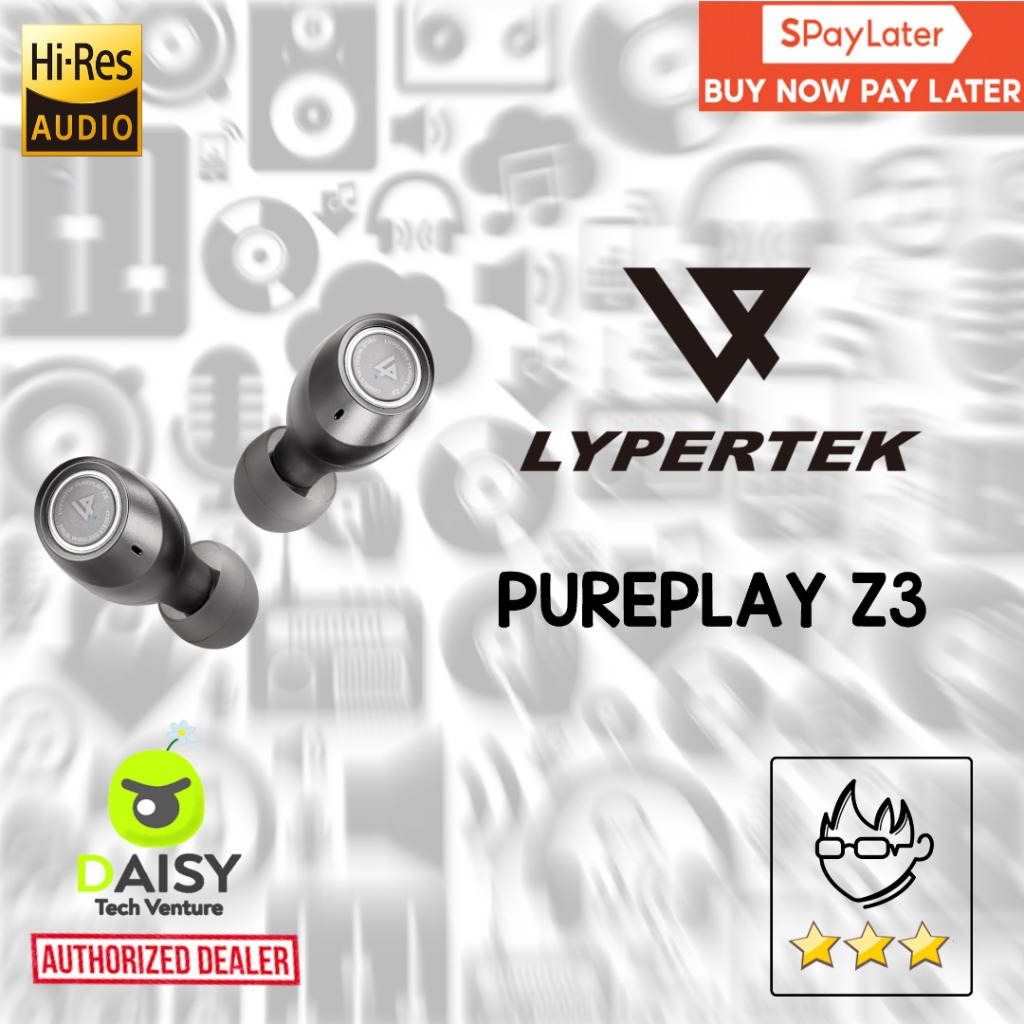 LYPERTEK PUREPLAY Z3 2022 TEVI HiFi True Wireless TWS Earbud