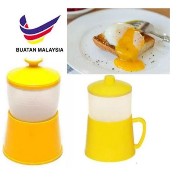 Half Boil Egg Maker / Half Boiled Egg Maker / Bekas Telur / Telur
