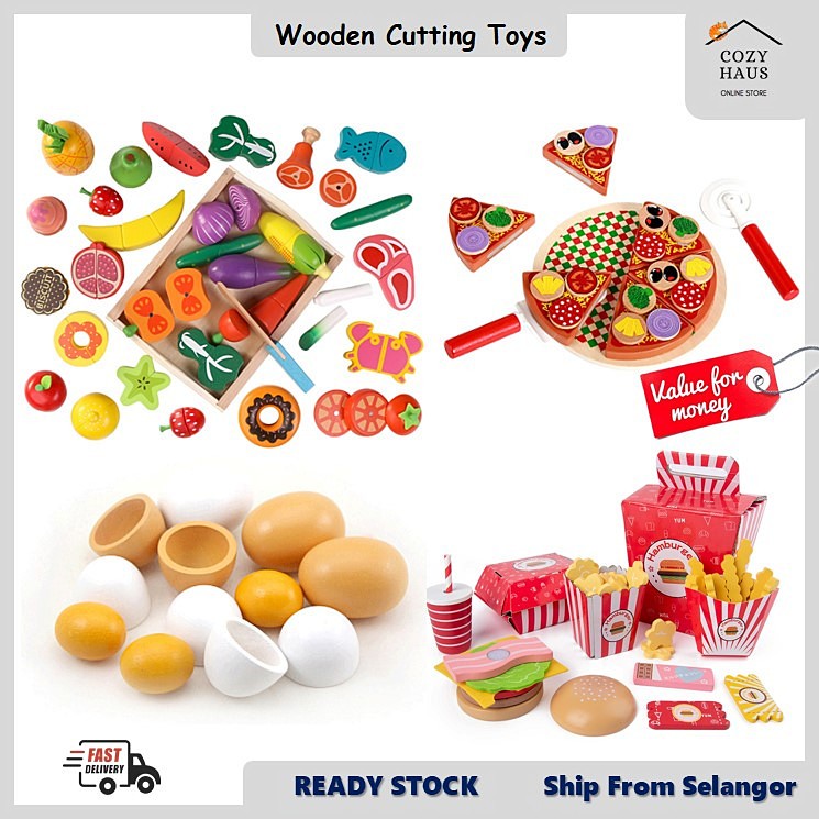 Wooden Baby toys set, Wood N Toys