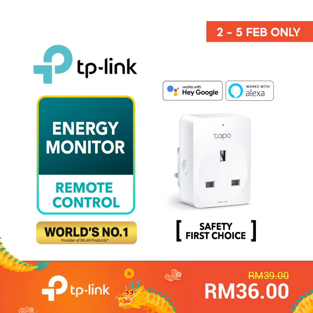 Tp-Link Smart Wi-Fi Socket, Energy Monitoring Tapo P110 – M2M ORDER  SOLUTIONS