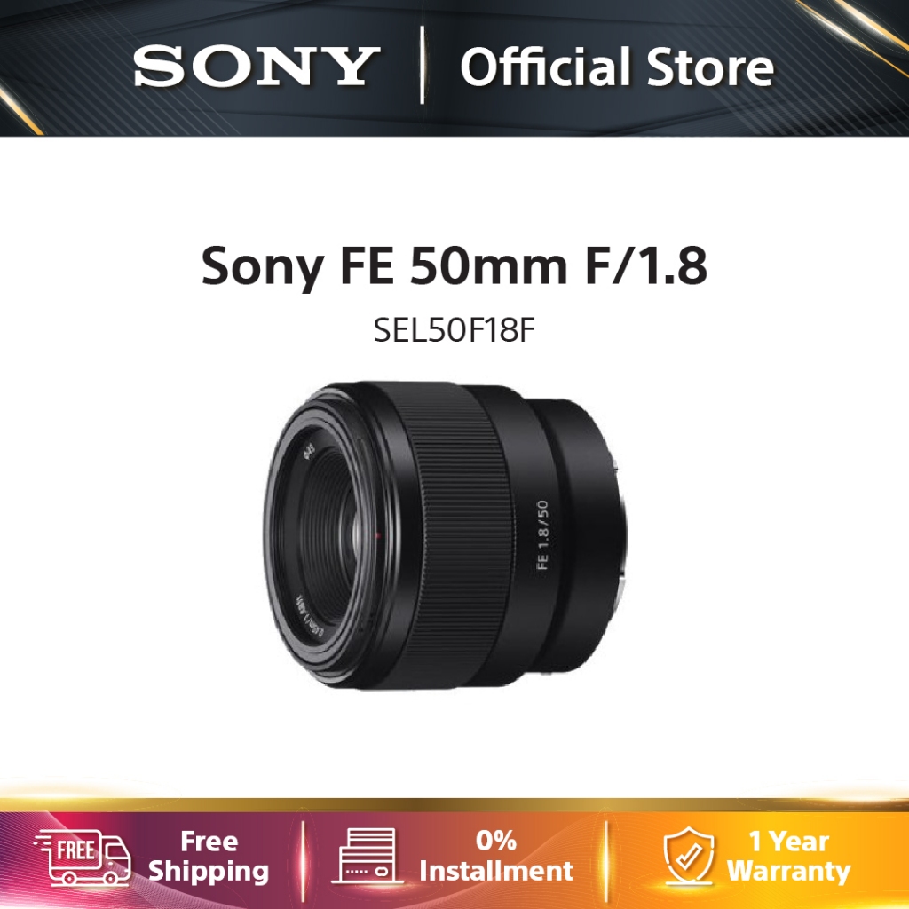 Sony FE 50mm F1.8 SEL50F18F Camera Lens | Shopee Malaysia