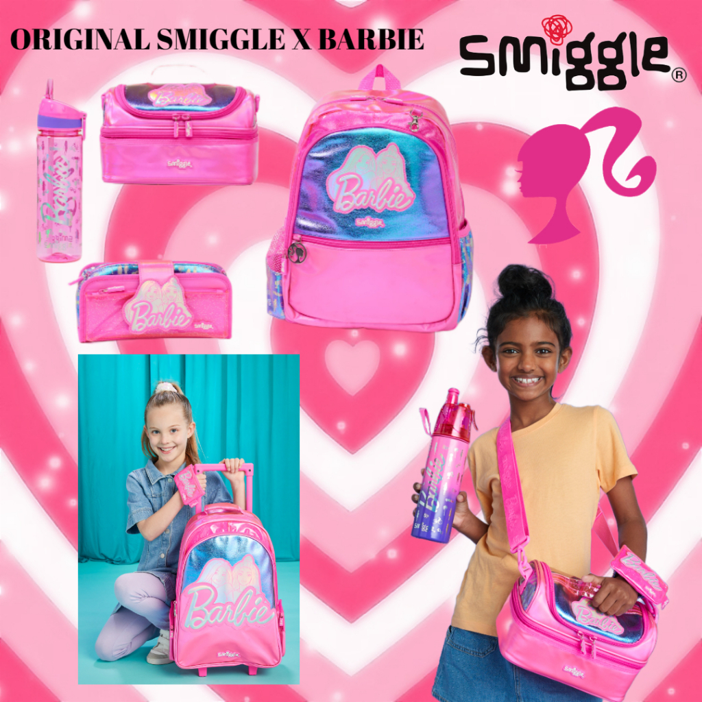 Barbie School Bag for girls, 3D Embossed Character Bag