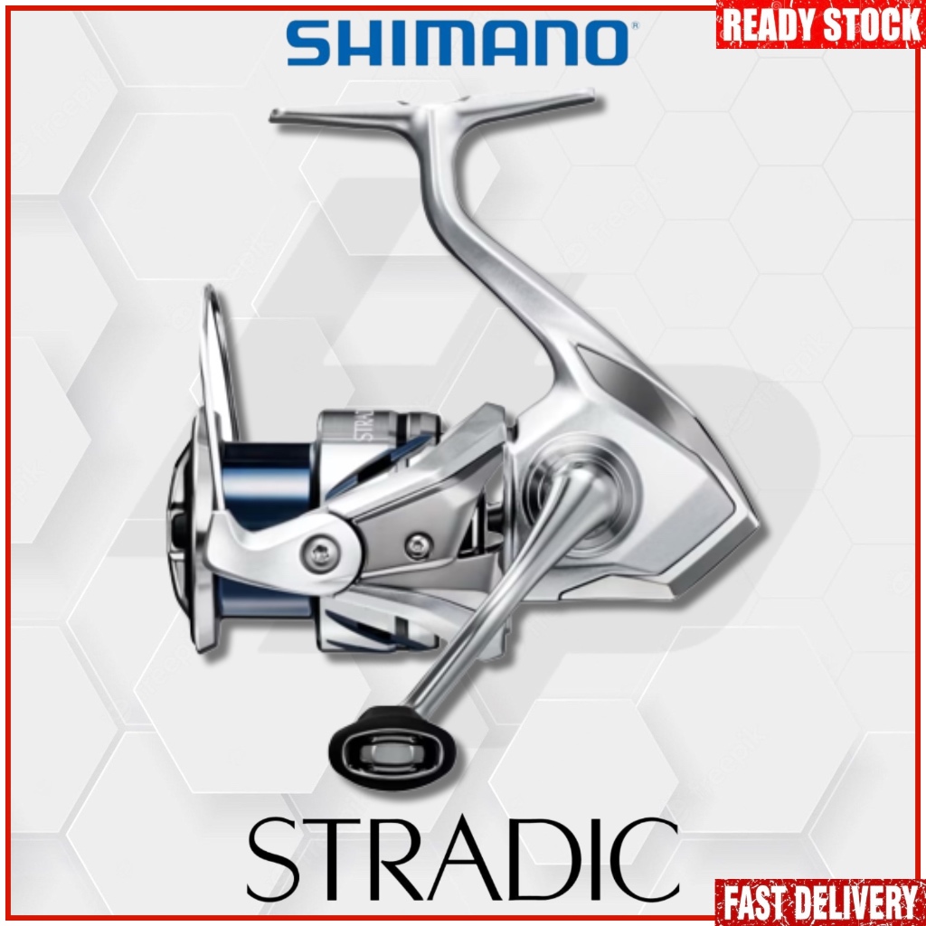 Shimano Stradic FM Spinning Fishing Reel 2023, 1000 1000HG C2000HG 2500HG  2500SHG C3000 C3000HG C3000XG 4000 4000XG