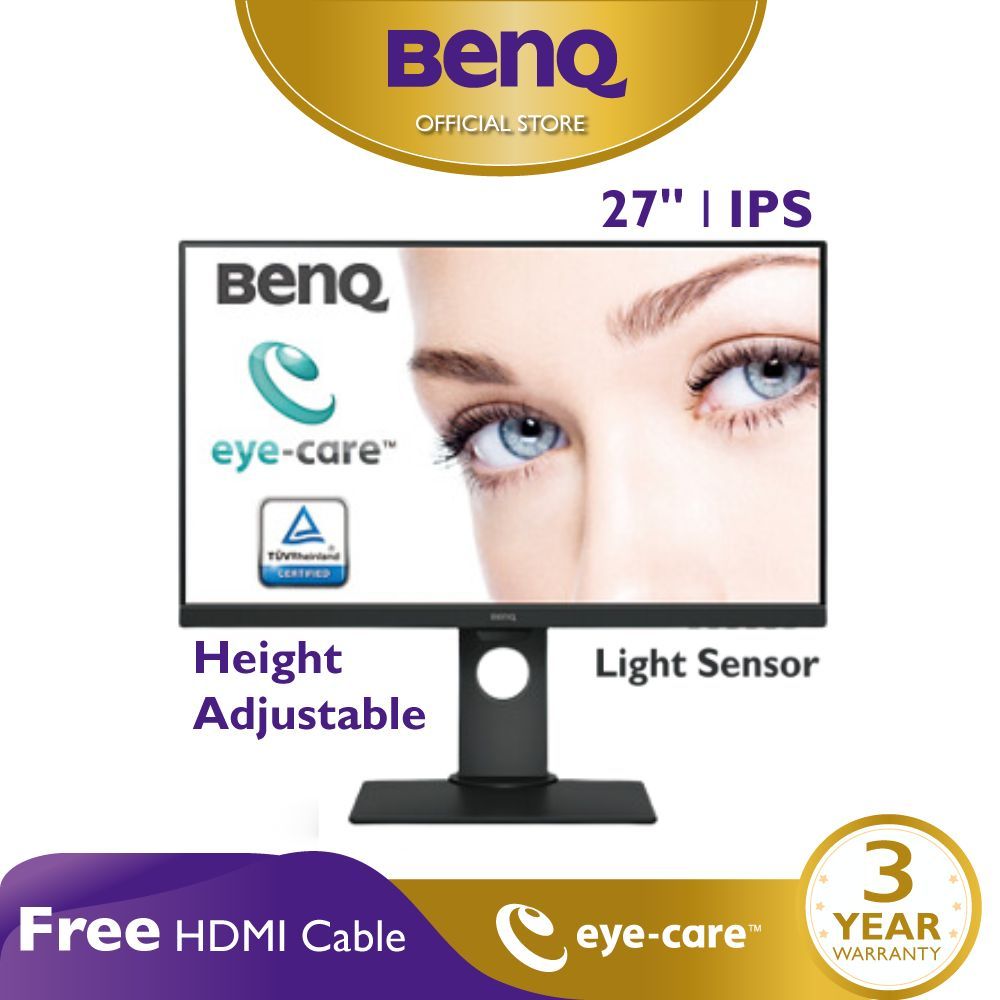 BenQ GW2780T 27 IPS LED 1080p Monitor FHD 60Hz Height Adjustable