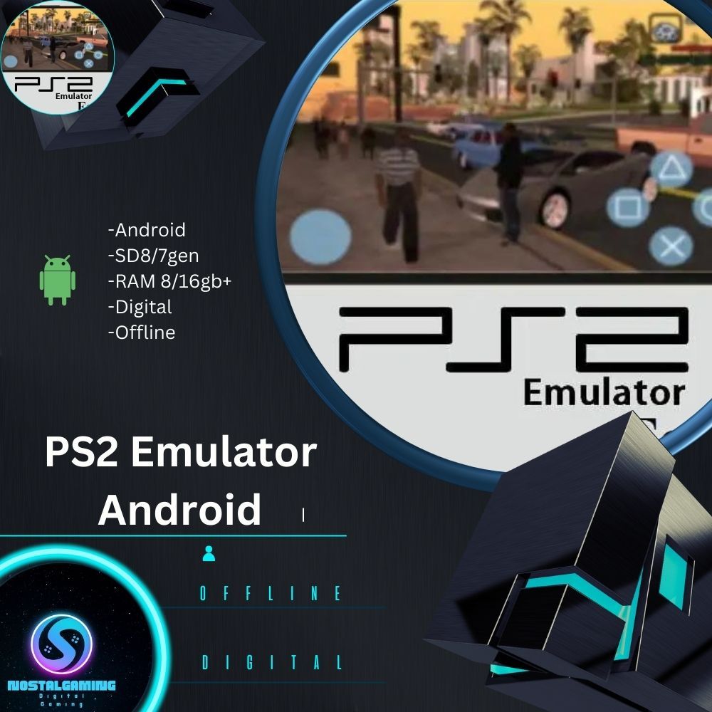 Android][Emulator] PS2 Emulator Android + Games ROMS | Shopee Malaysia