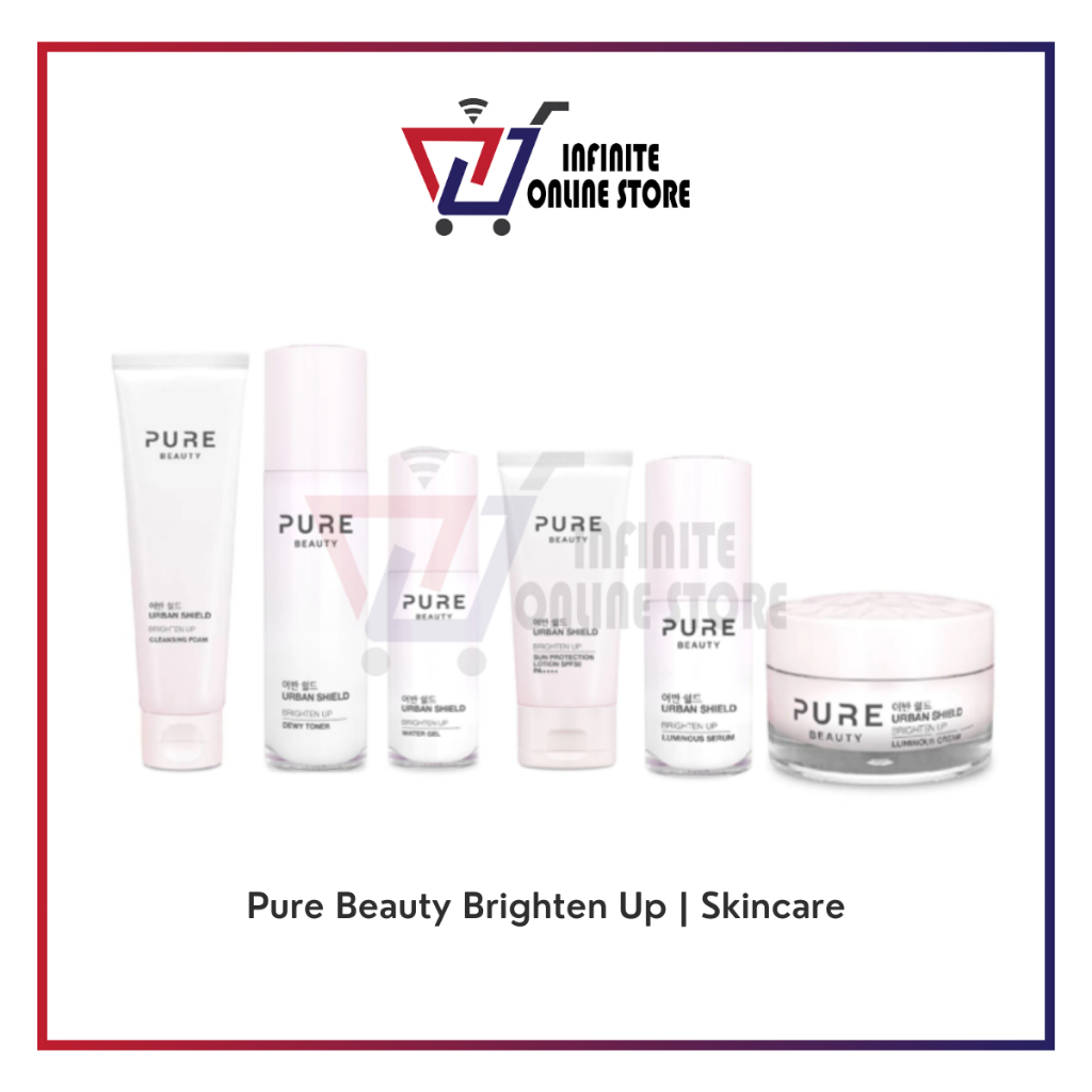 Pure Beauty Urban Shield Brighten Up Series Skincare Product