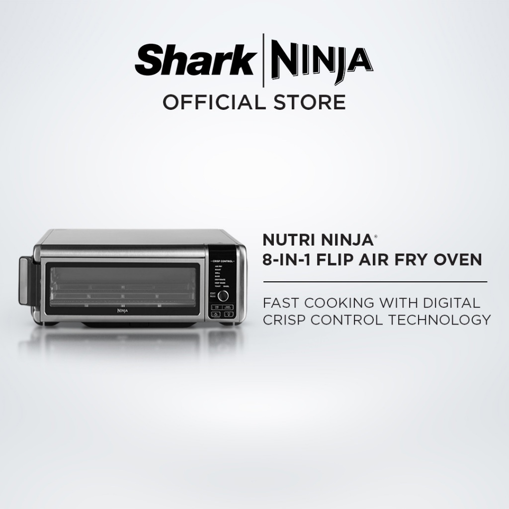  Ninja SP101 Digital Air Fry Countertop Oven with 8-in