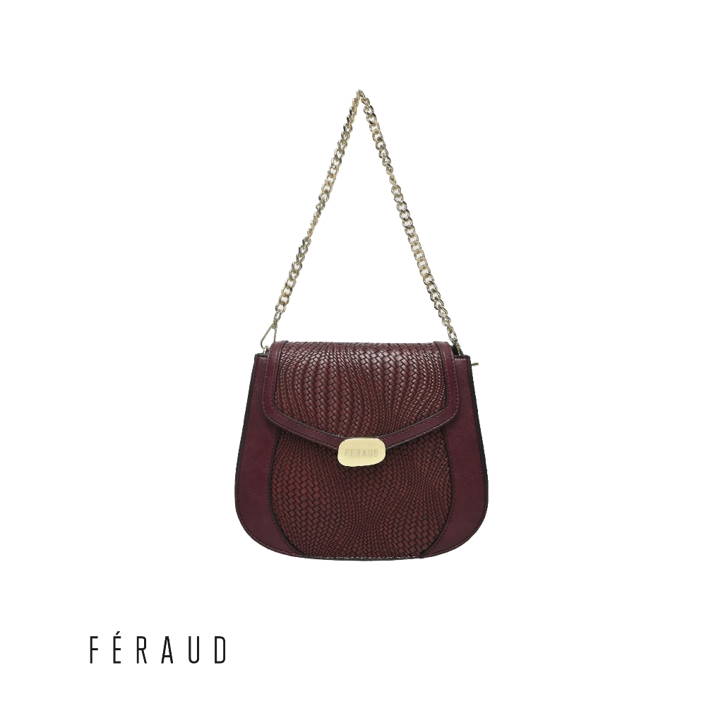 Feraud Women embossed Chain Detailed Shoulder Bag FHB1723PN3NK3