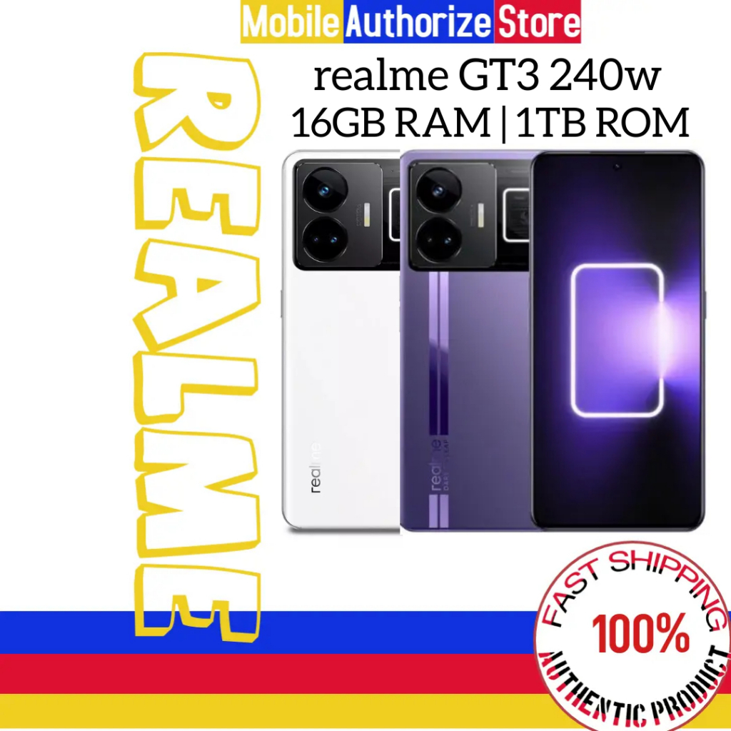 Realme GT Neo 3 (8GB/12GB RAM + 256GB ROM) Smartphone - Original 1 Year  Warranty By REALME Malaysia (MY SET)