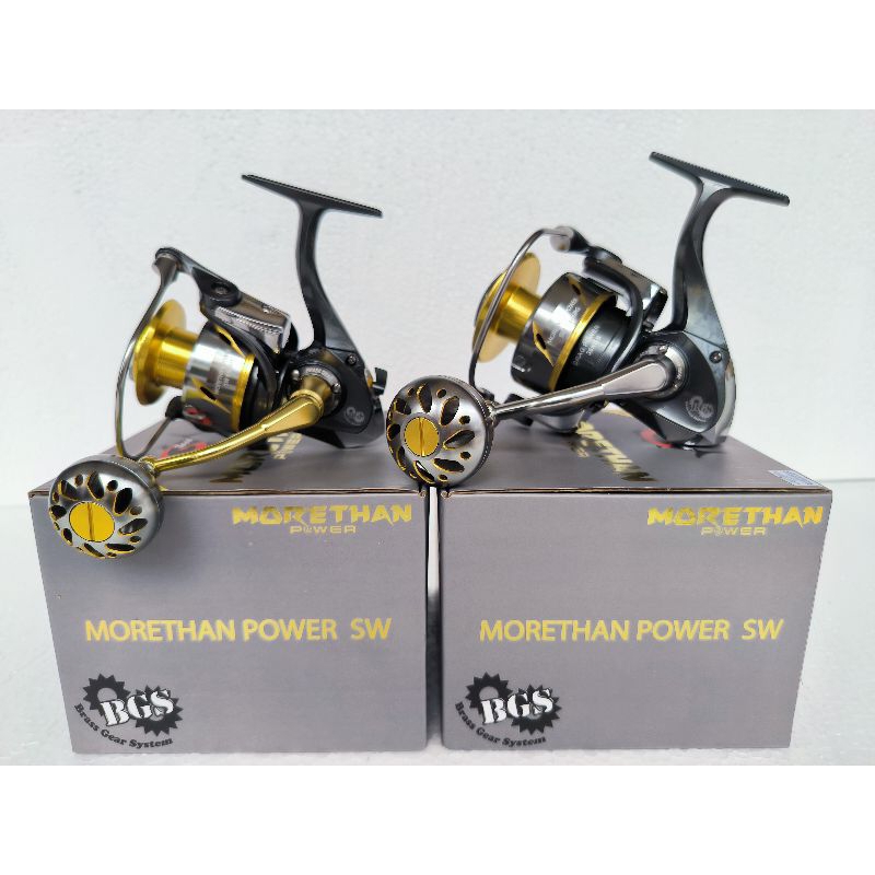 GTECH MORETHAN POWER SALTWATER SPINNING REEL SIZE 4000-10000