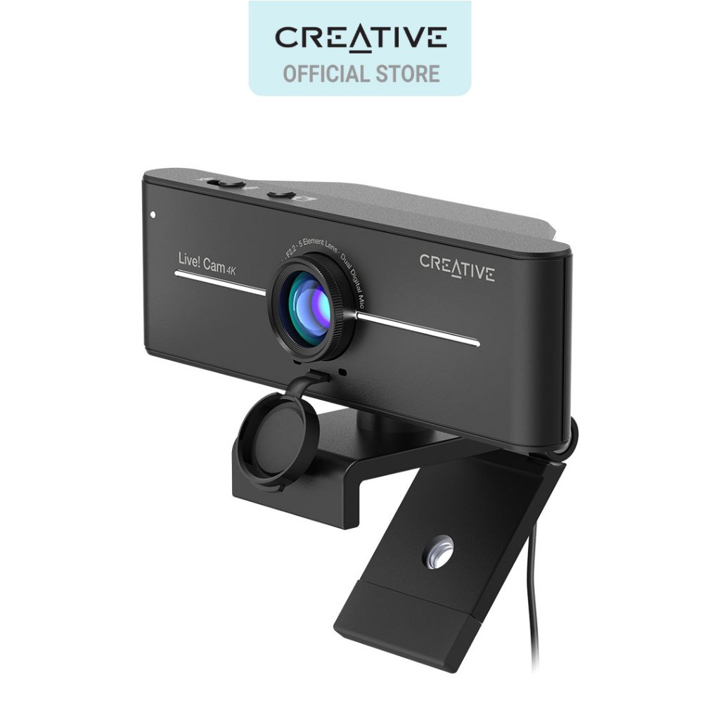 Creative Live! Cam Sync 4K - 4K UHD Webcam with Backlight Compensation |  Shopee Malaysia