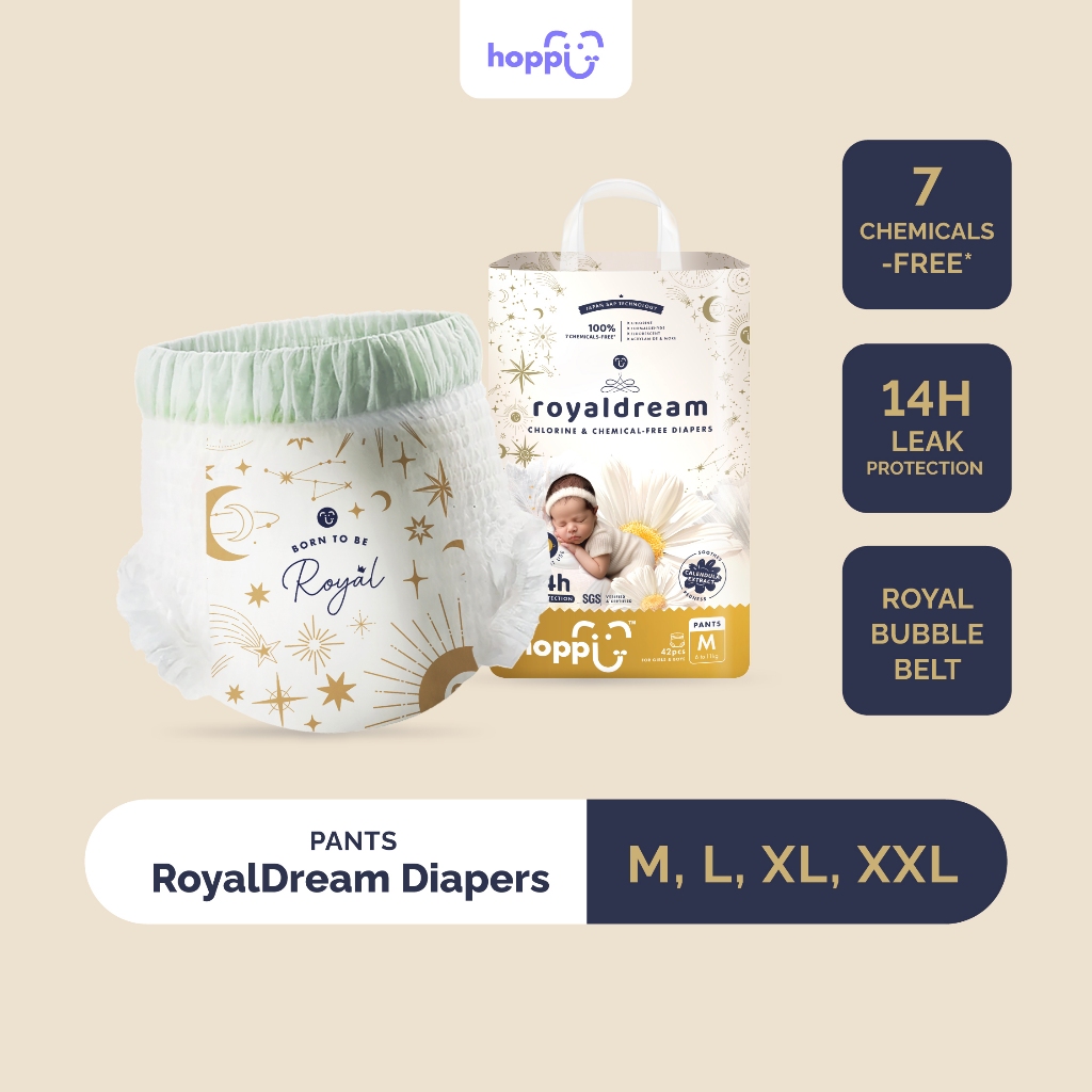 Hoppi Royal Dream Diaper Pant | Shopee Malaysia