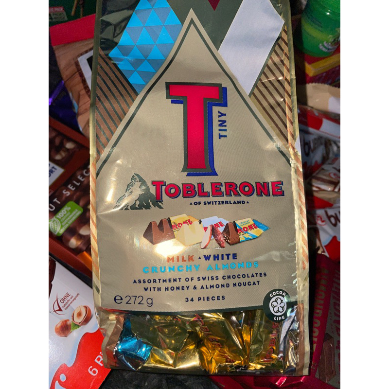 Toblerone Tiny Crunchy Almond Bag 272G