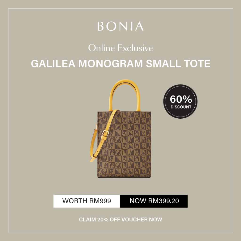 Preorder Bonia Monogram Bag OFFER RM 565! FREE POSTAGE SM