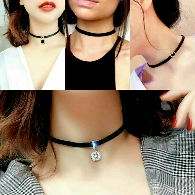 Choker on deals short neck