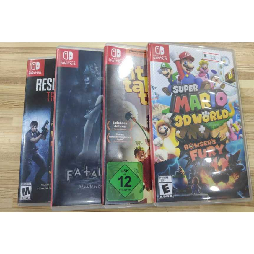 Nintendo switch games store used cheap