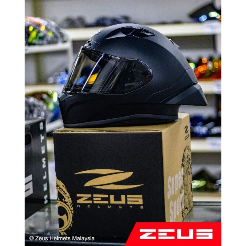 Zeus helmet clearance matte black