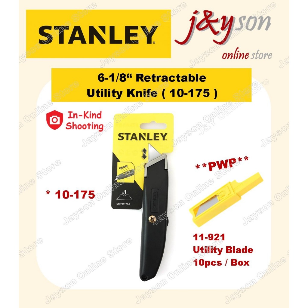 Stanley 6-1/8 in. Retractable Utility Knife