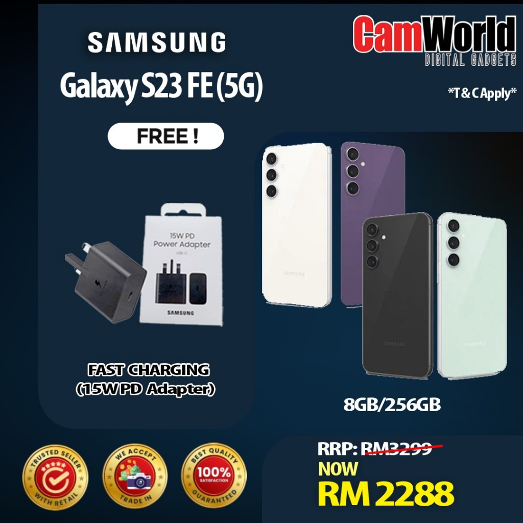 Samsung Galaxy A54 5G 8GB +256GB – Original Malaysia Set – Satu