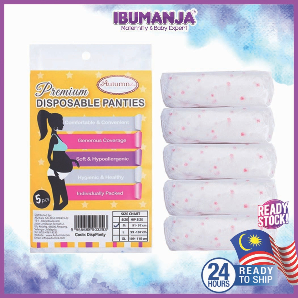 AUTUMNZ Premium Disposable Panty (5pcs/pack), Babies & Kids