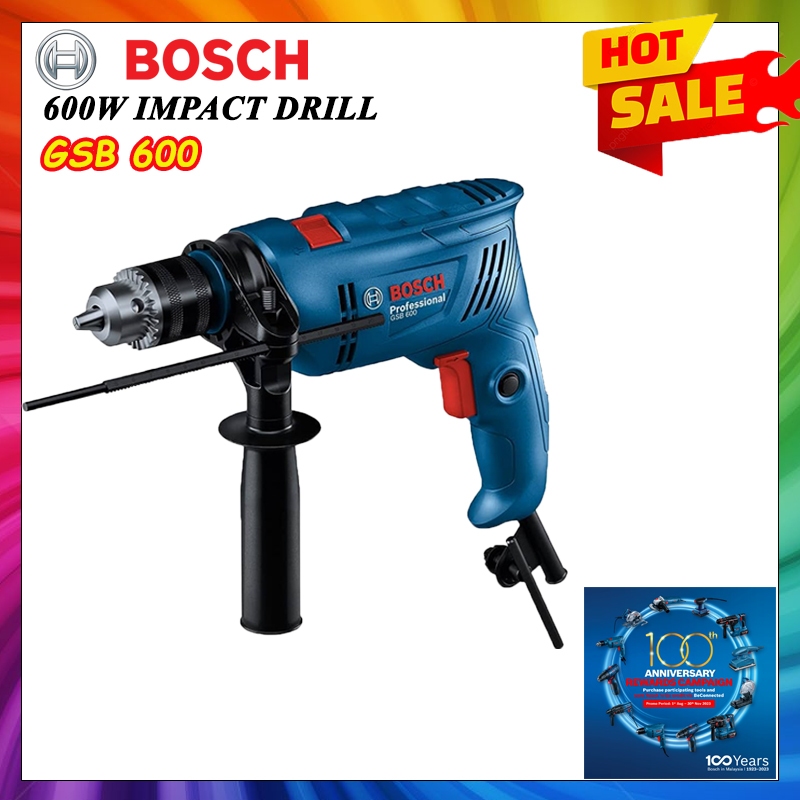 Bosch drill 600w hot sale