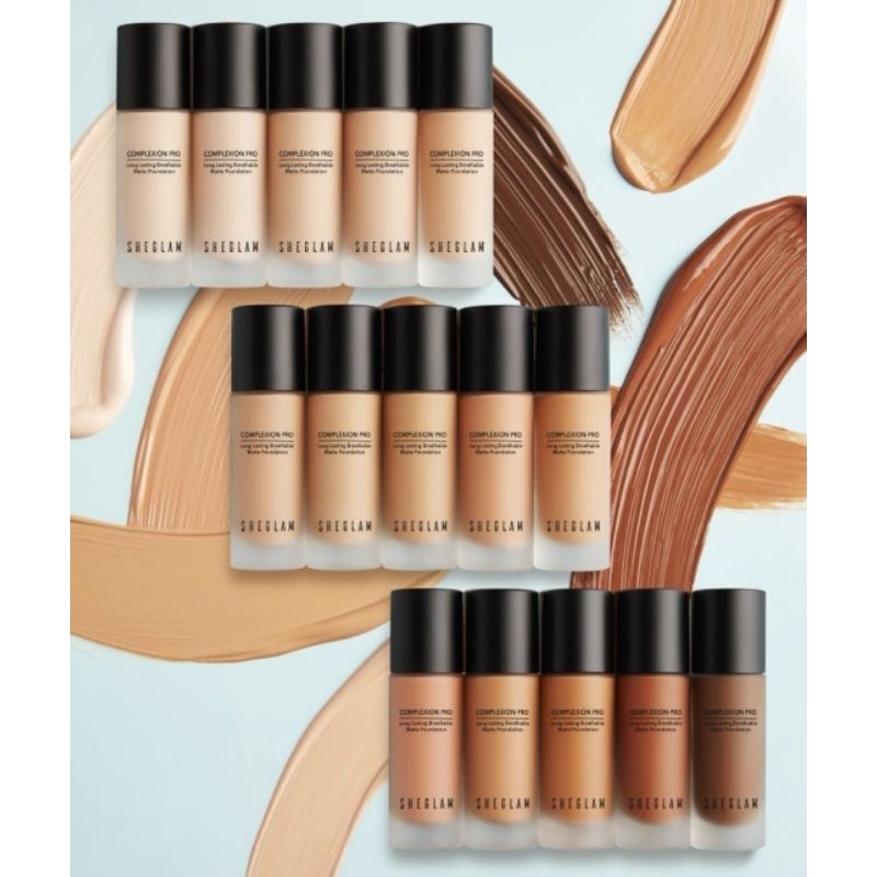 Complexion Pro Long Lasting Breathable Matte Foundation-Shell