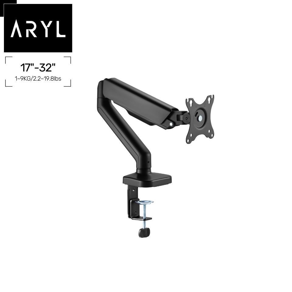 the Aryl™ Spring-Assisted Single Monitor Arm