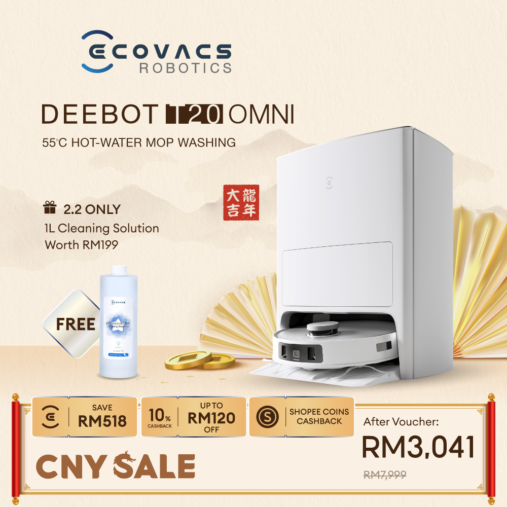 Buy ECOVACS DEEBOT X2 OMNI Robot Vacuum Cleaner online Worldwide