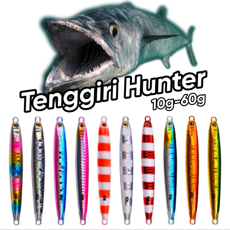 Fish On!🔥 Fast Jig Tenggiri Killer 10g-60g Fishing Lure Micro Jig