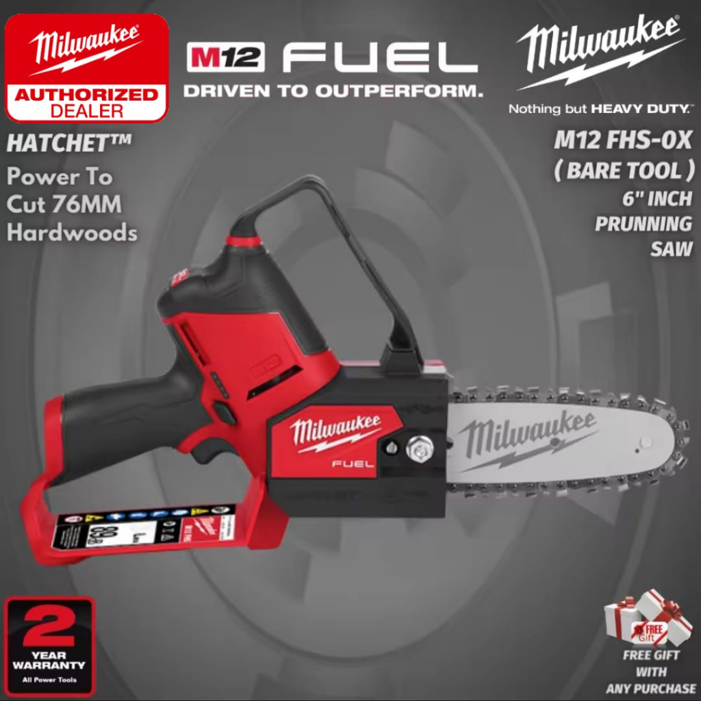 Milwaukee 6 in chainsaw hot sale