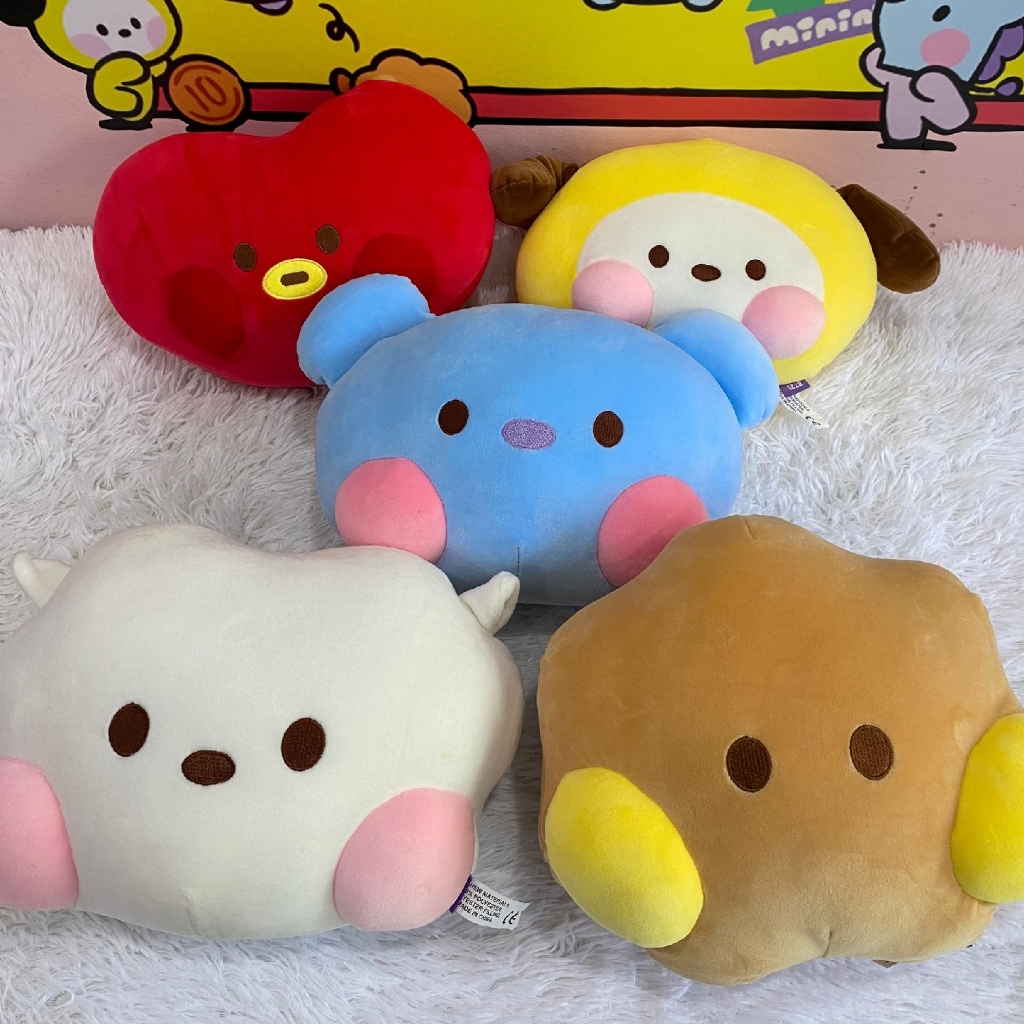 BTS MERCH SHOP, BT21 Plush Pillow Dolls