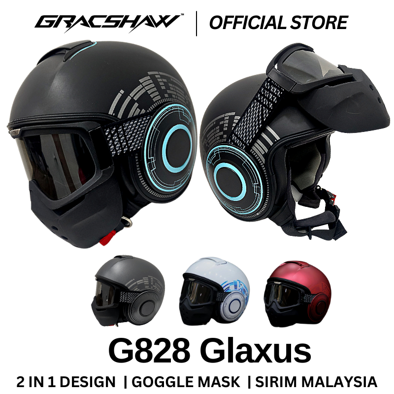 Gracshaw helmet hot sale open face