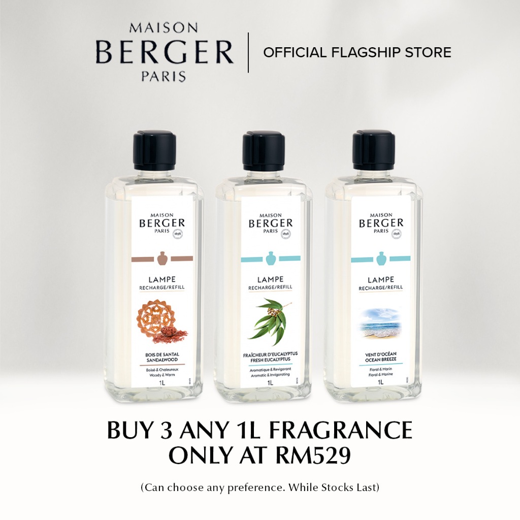 Lampe Berger/Maison Berger Fragrance Oil 500ml--Pick 5 Fragrances