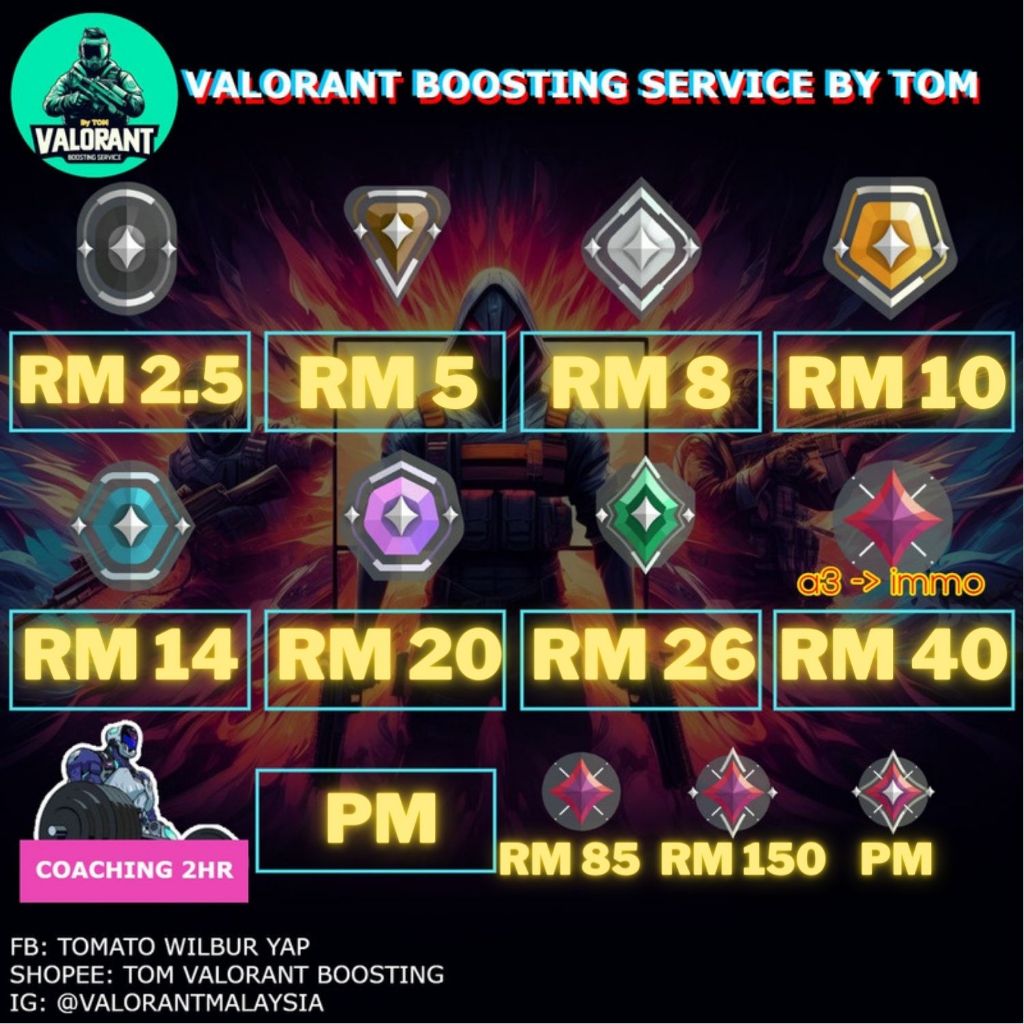 Valorant Boosting Service - Professional Boosters