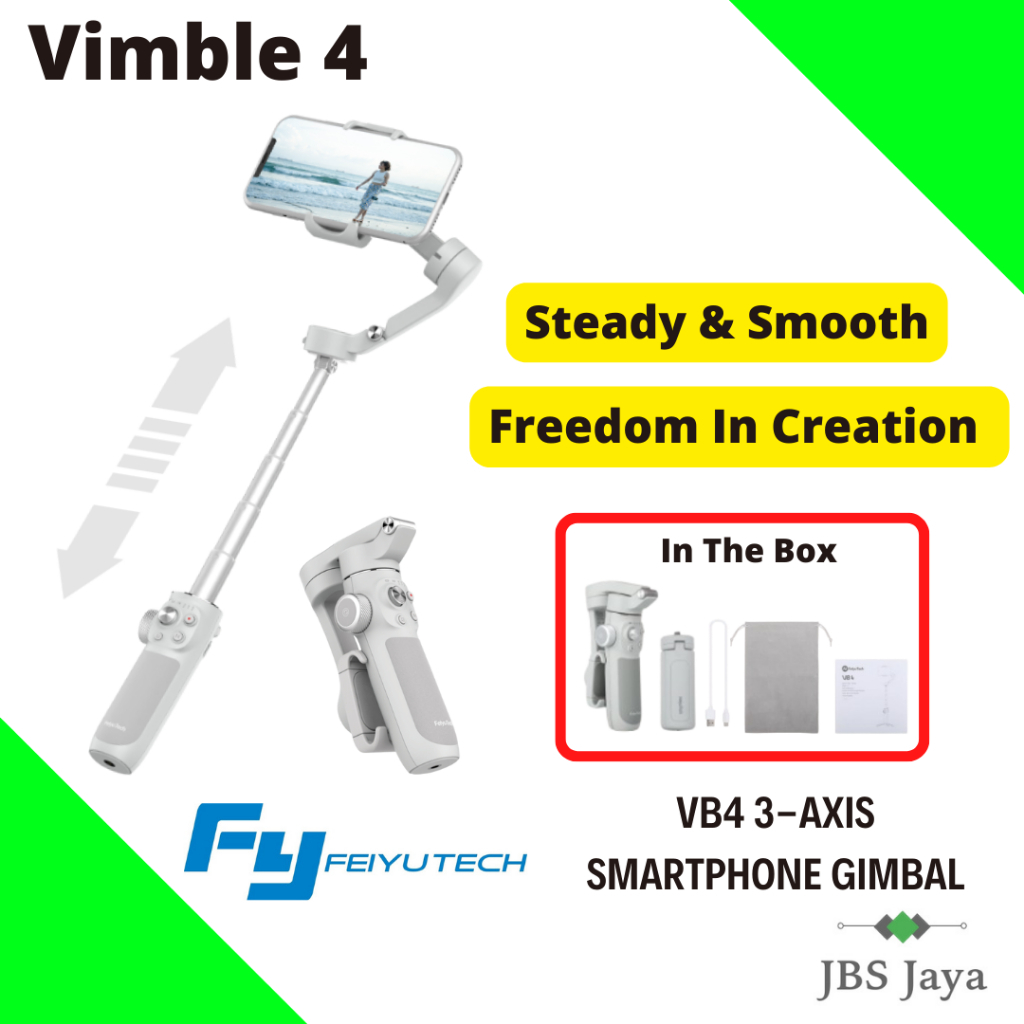 FeiyuTech Vimble 3SE 3-Axis Handheld Gimbal Portable Foldable For