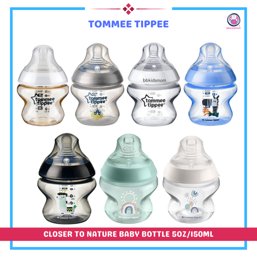 Tommee Tippee - Closer To Nature Baby Bottle, 5Oz