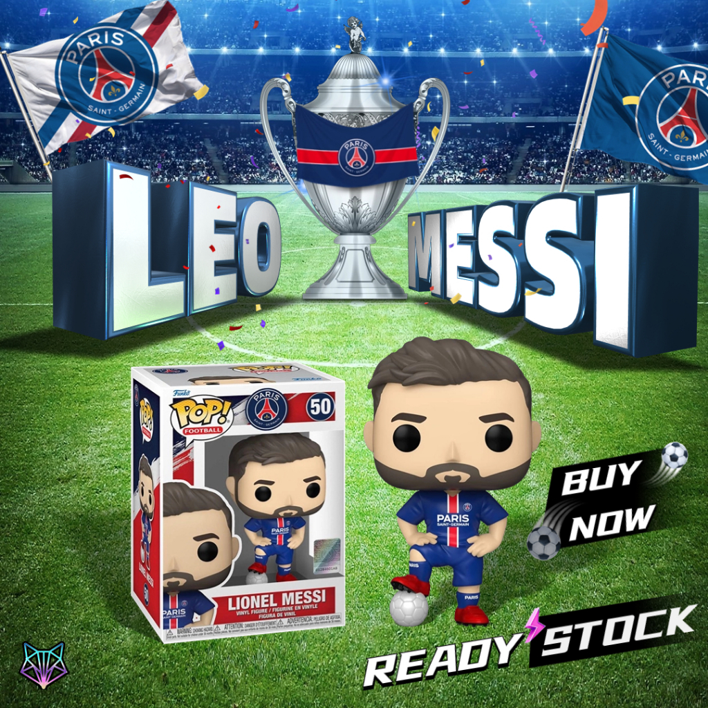 Football Messi Funko Pop Figure With Box 