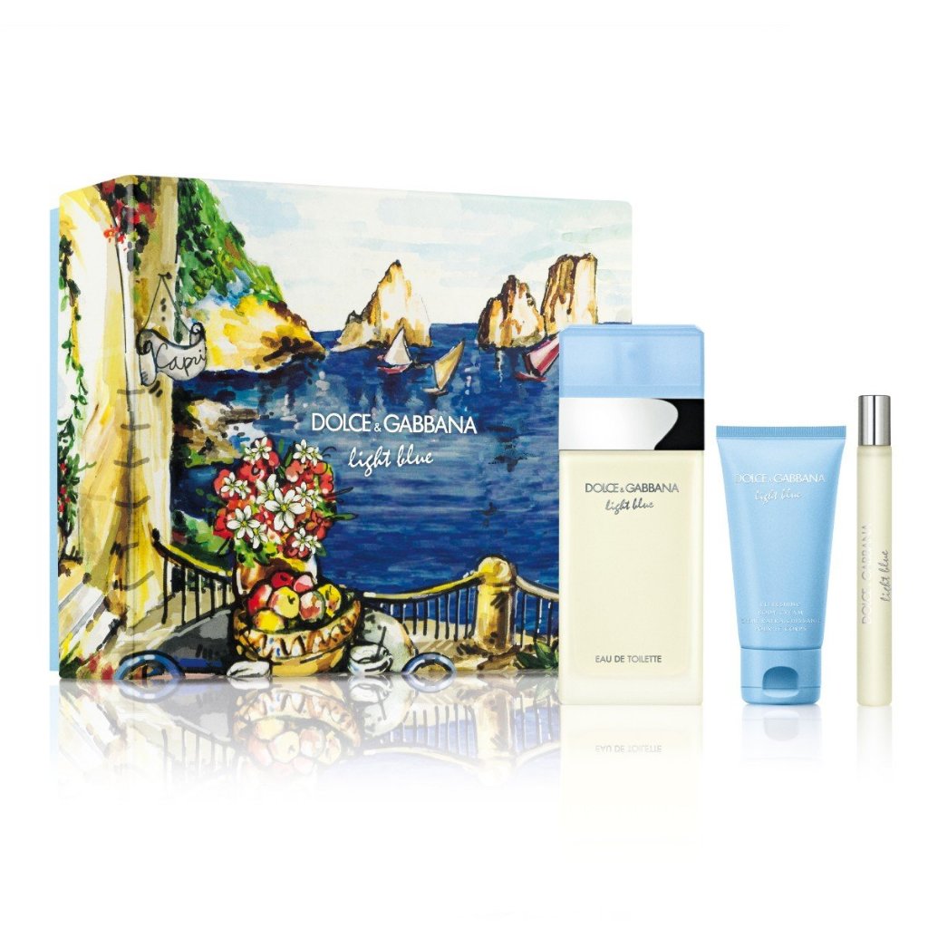 Dolce & gabbana light deals blue women's gift set