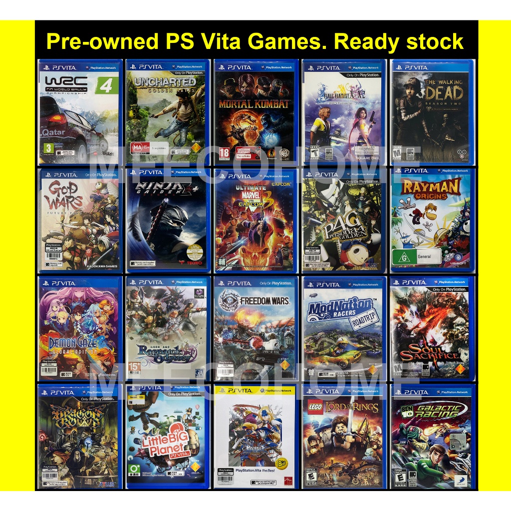 Used vita deals games